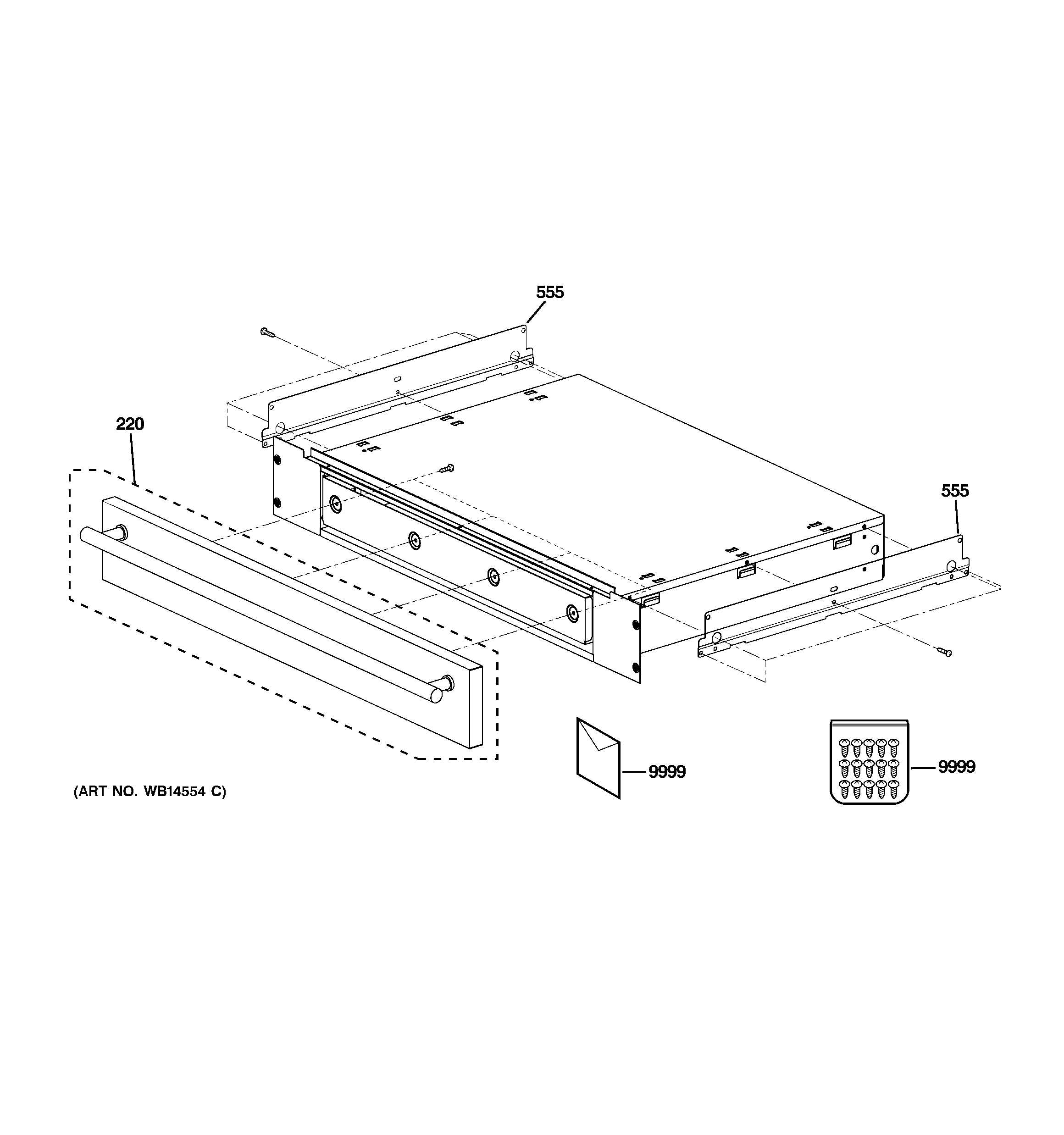 Storage drawer assembly