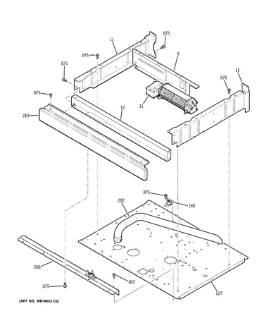Center spacer