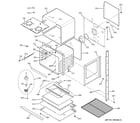 GE PT960SM2SS lower oven diagram