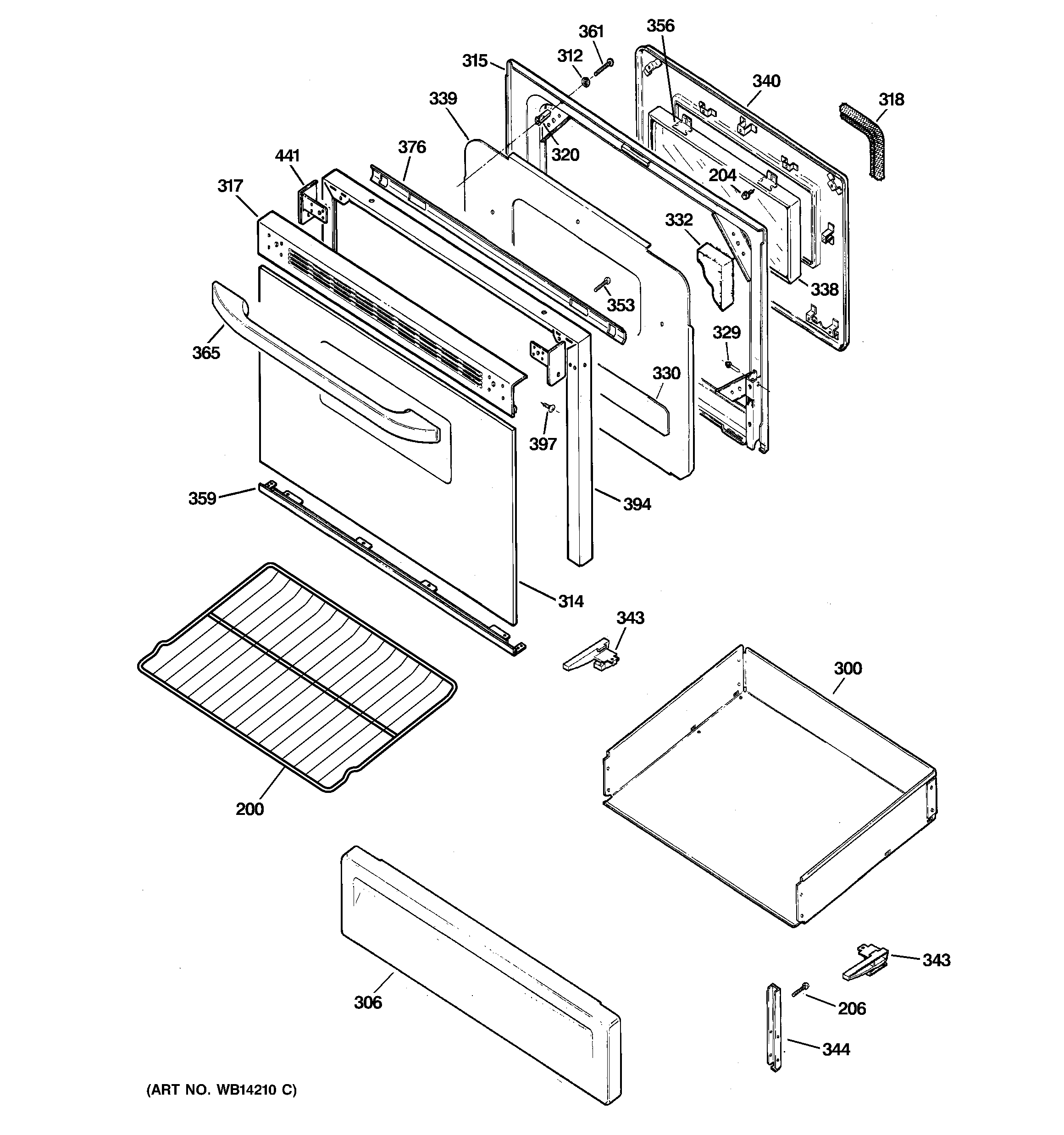 Door & drawer parts