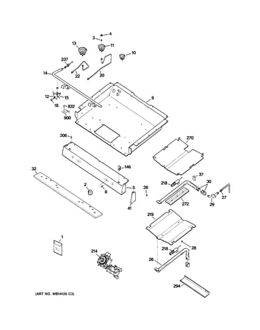 Gas & burner parts