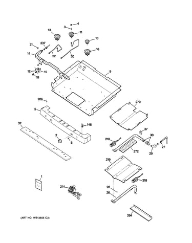 Gas & burner parts