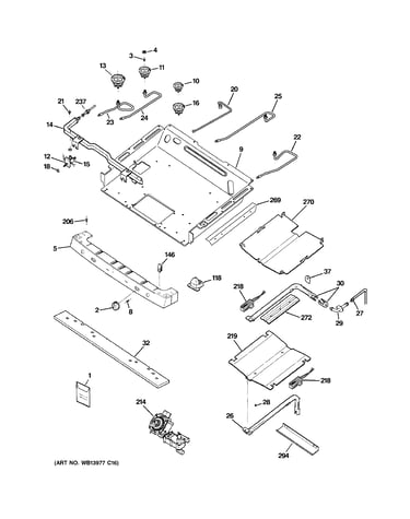 Gas & burner parts
