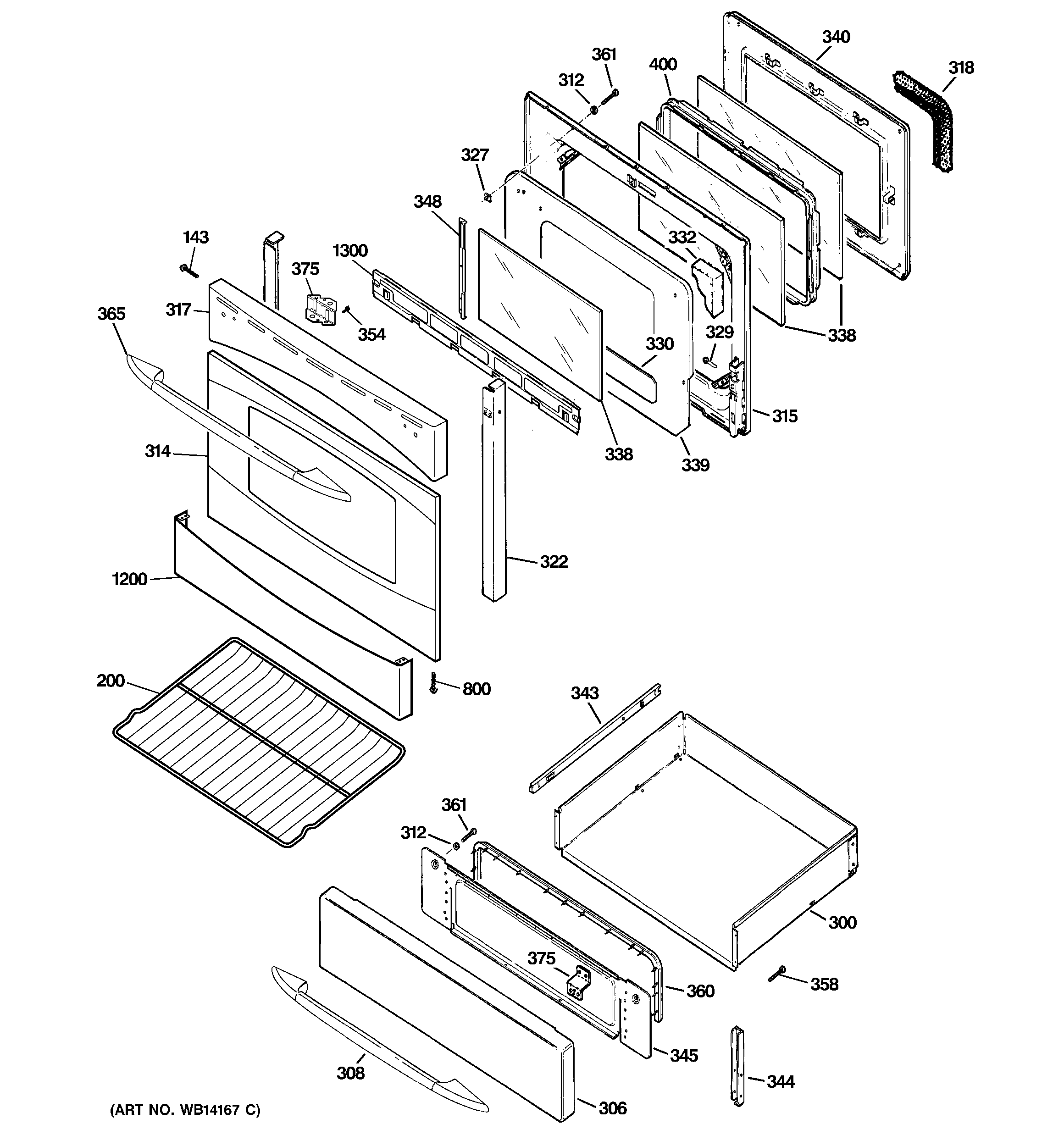 Door & drawer parts