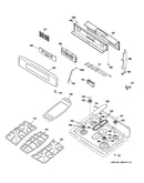 Control panel & cooktop