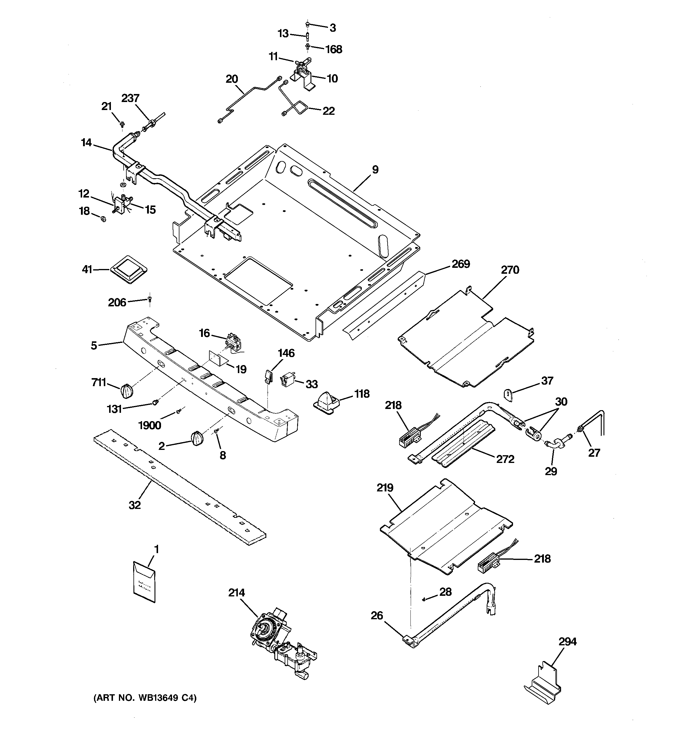 Gas & burner parts