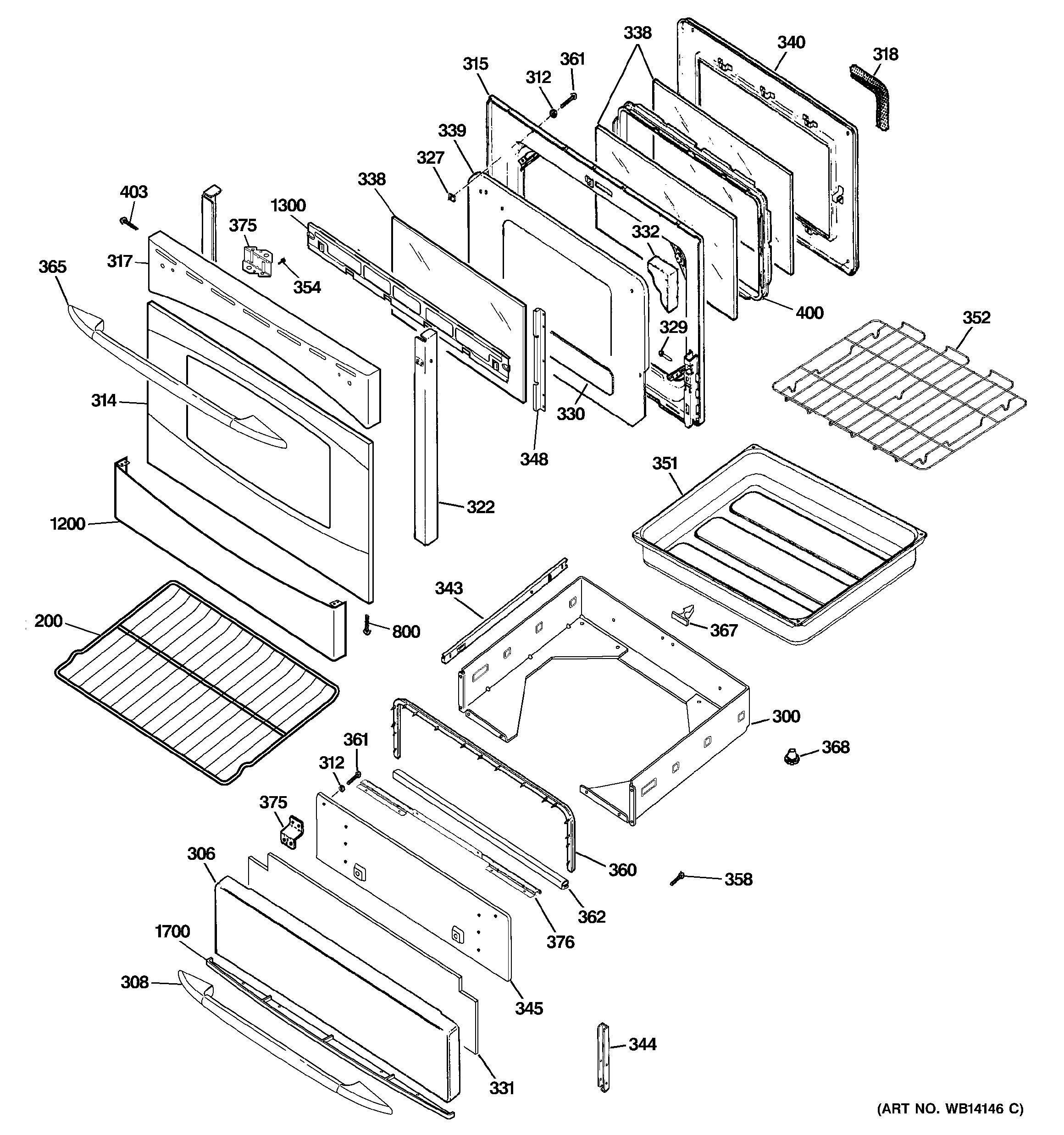Door & drawer parts