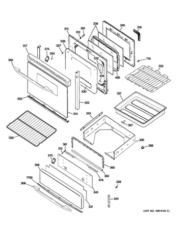 Door & drawer parts