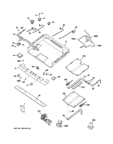 Gas & burner parts