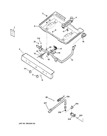 Gas & burner parts