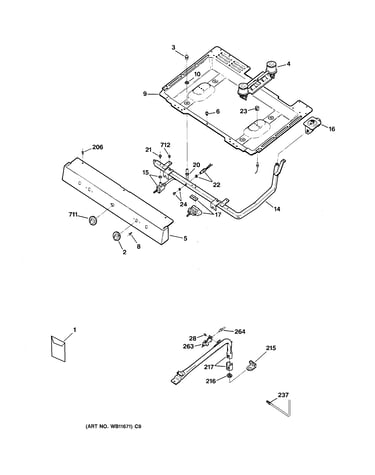 Gas & burner parts