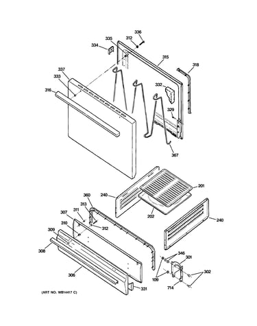 Door & drawer parts