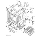 Hotpoint RGB524PEH6WH body parts diagram