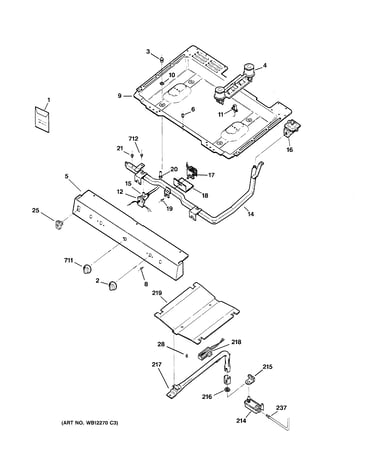 Gas & burner parts