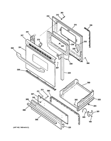 Door & drawer parts