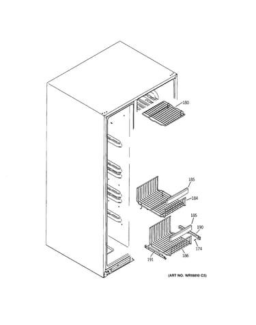 Freezer shelves