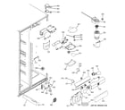 GE ESS25KSTISS fresh food section diagram