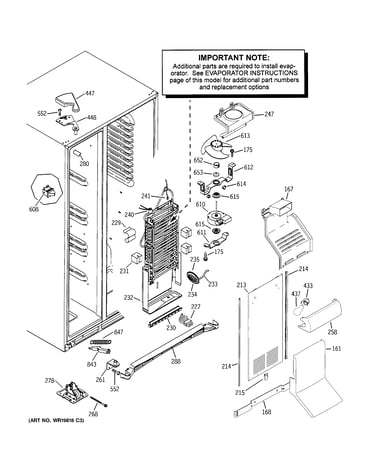 Freezer section