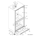 GE PDSS5NBXCLSS case parts diagram