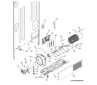 GE PDSS5NBXCLSS machine compartment diagram