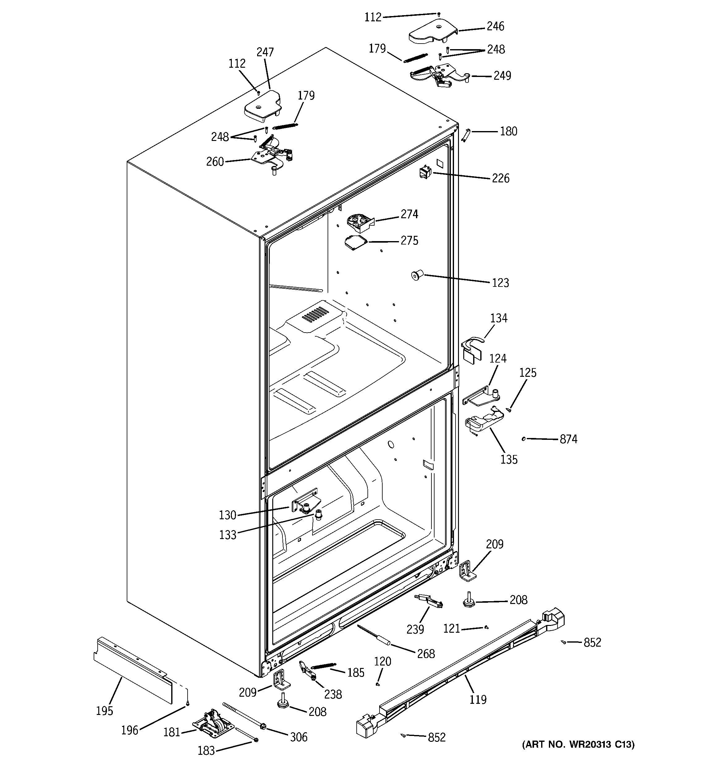 Case parts