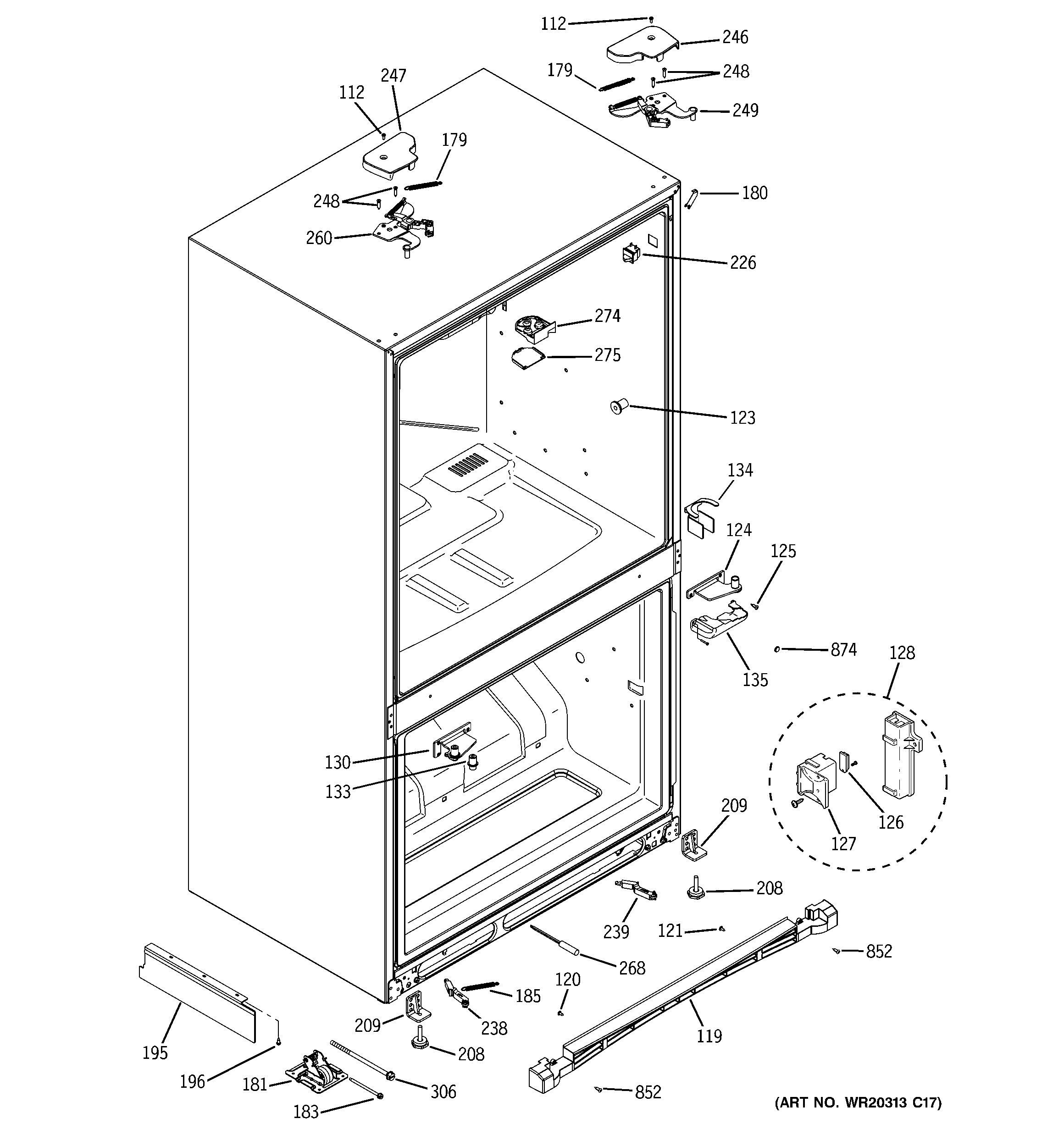 Case parts