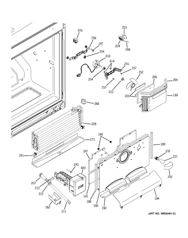 Freezer section