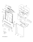 Escutcheon & door assembly