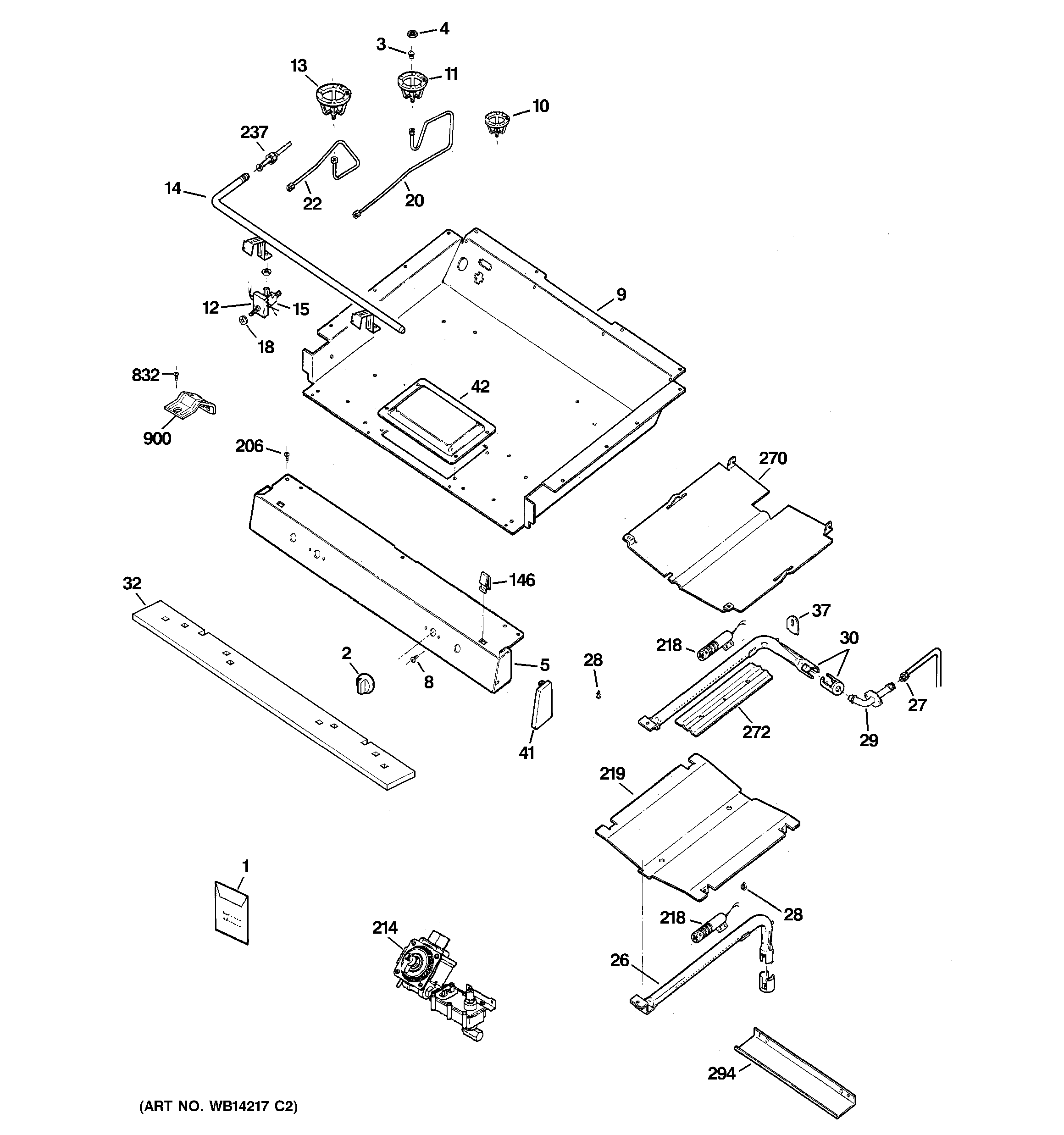 Gas & burner parts