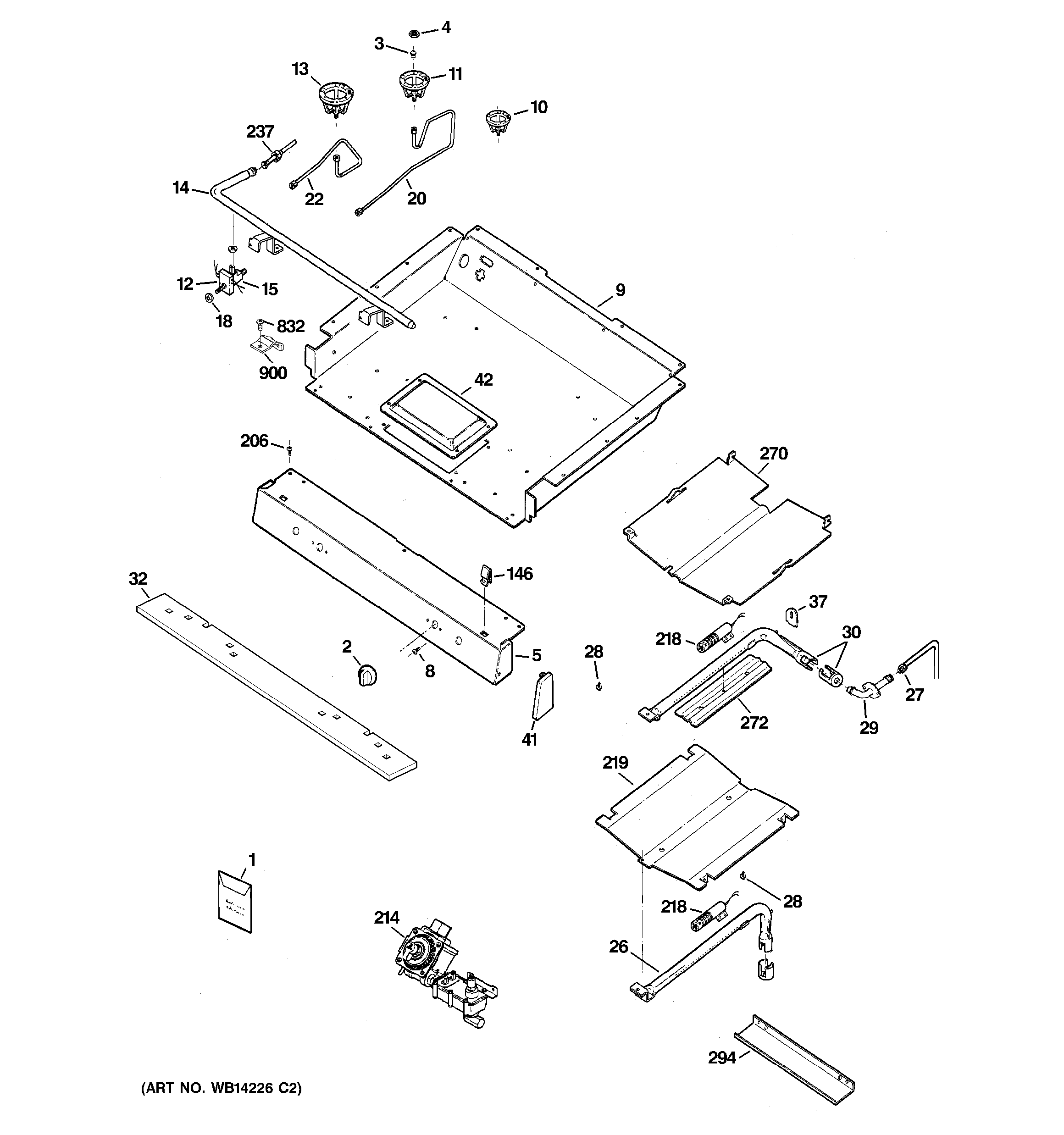 Gas & burner parts
