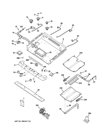 Gas & burner parts