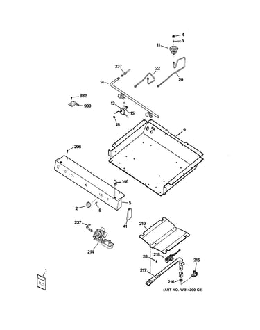 Gas & burner parts