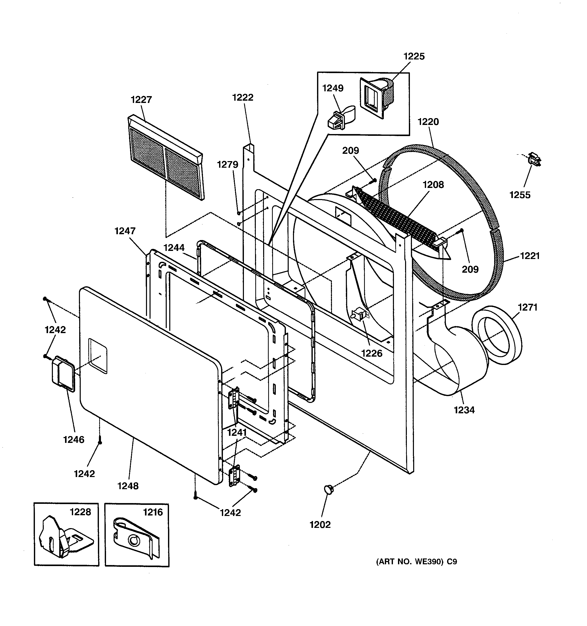 FRONT PANEL & DOOR