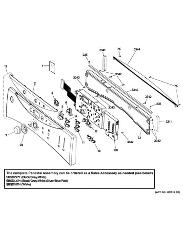 Controls & backsplash