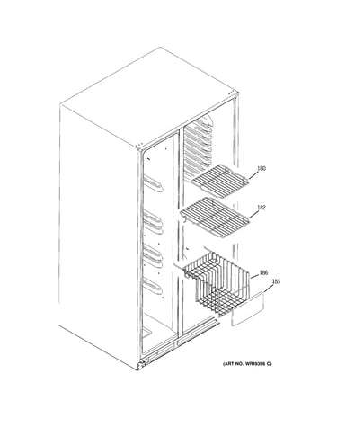 Freezer shelves