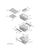 Freezer shelves