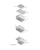 Freezer shelves