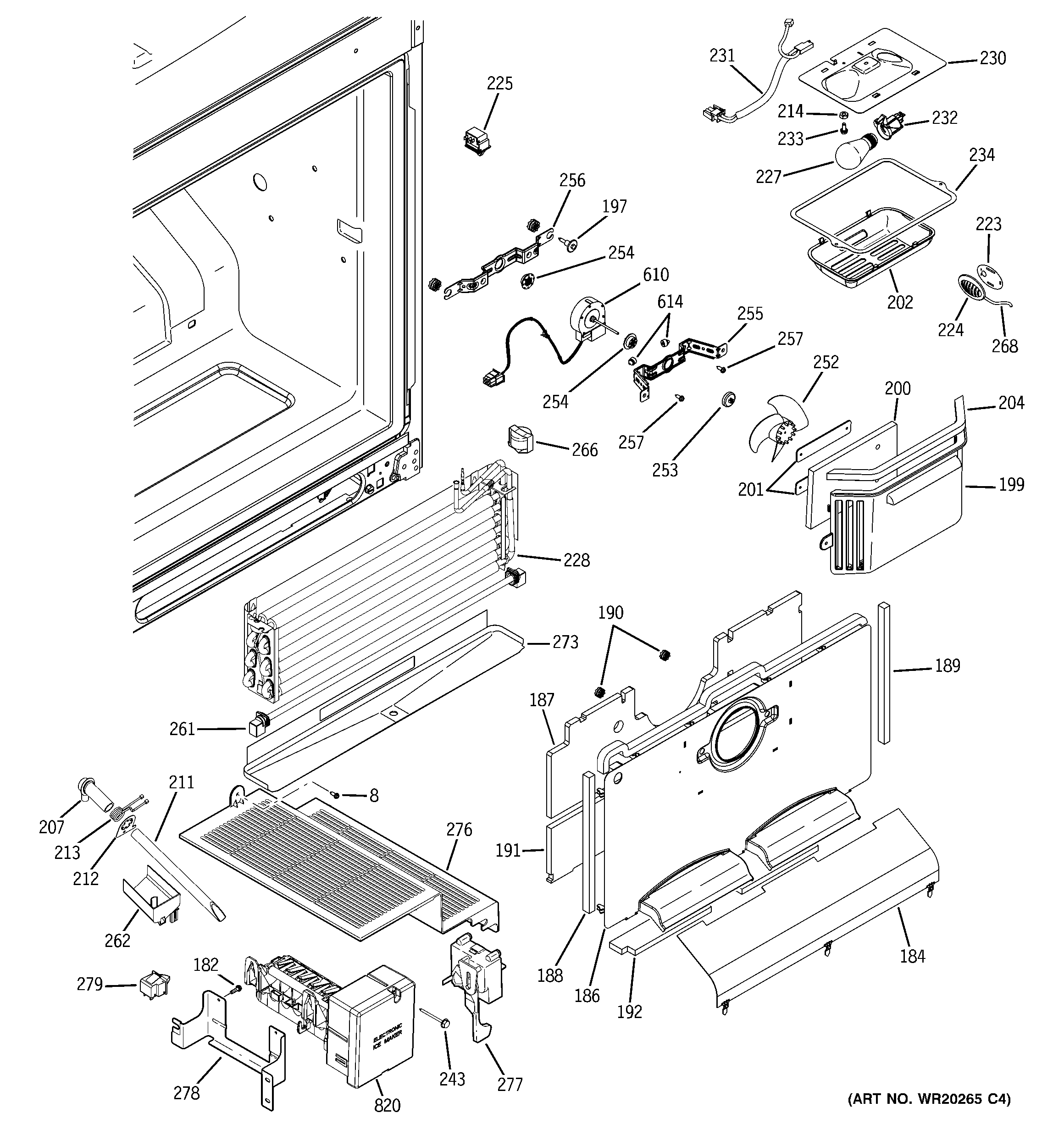 Freezer section