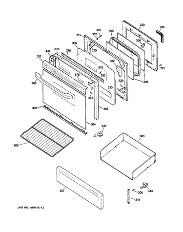 Door & drawer parts