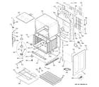 GE PCB975SN1SS lower oven diagram