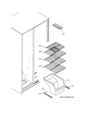 Freezer shelves