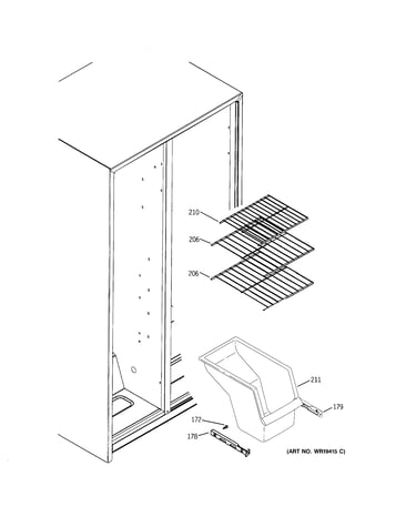 Freezer shelves