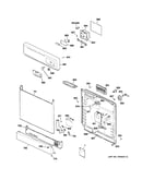 Escutcheon & door assembly