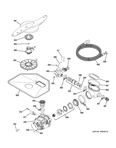 Motor-pump mechanism