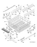 Upper rack assembly