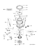 Tub, suspension & drive components