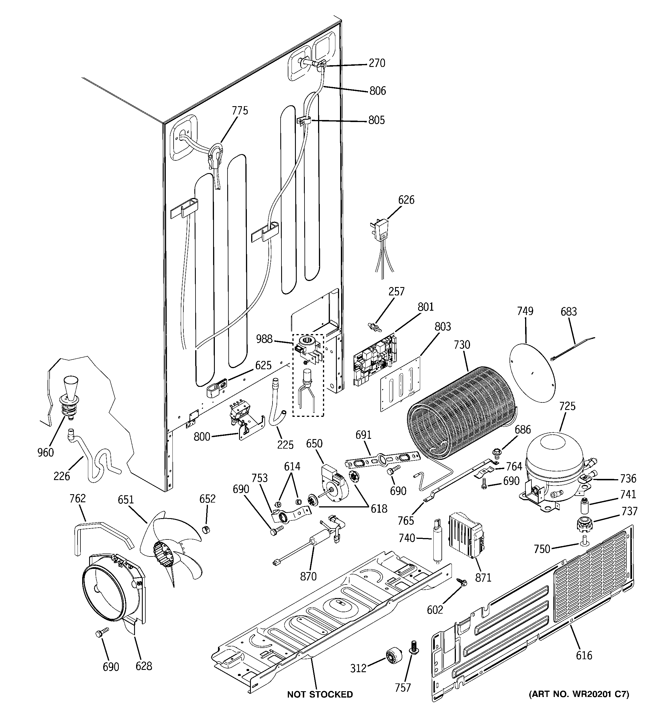 SEALED SYSTEM & MOTHER BOARD