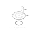 GE WES1358DN1WW microwave diagram