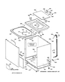 Cabinet, cover & front panel