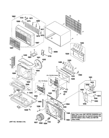 Cabinet & components
